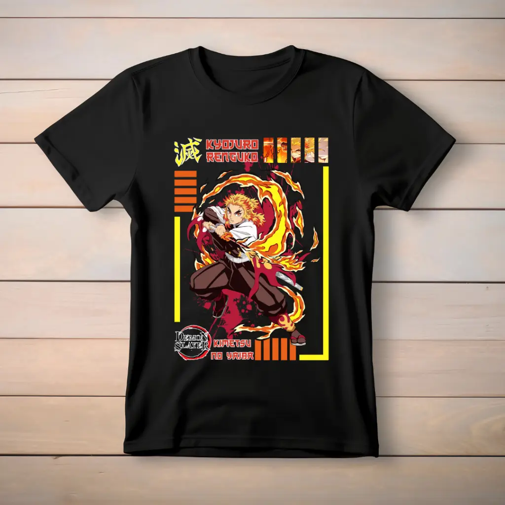 Kyojuro Rengoku Strikes - Flame Hashira - Demon Slayer