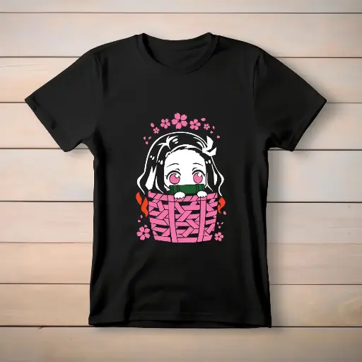Nezuko Peeking - Demon Slayer